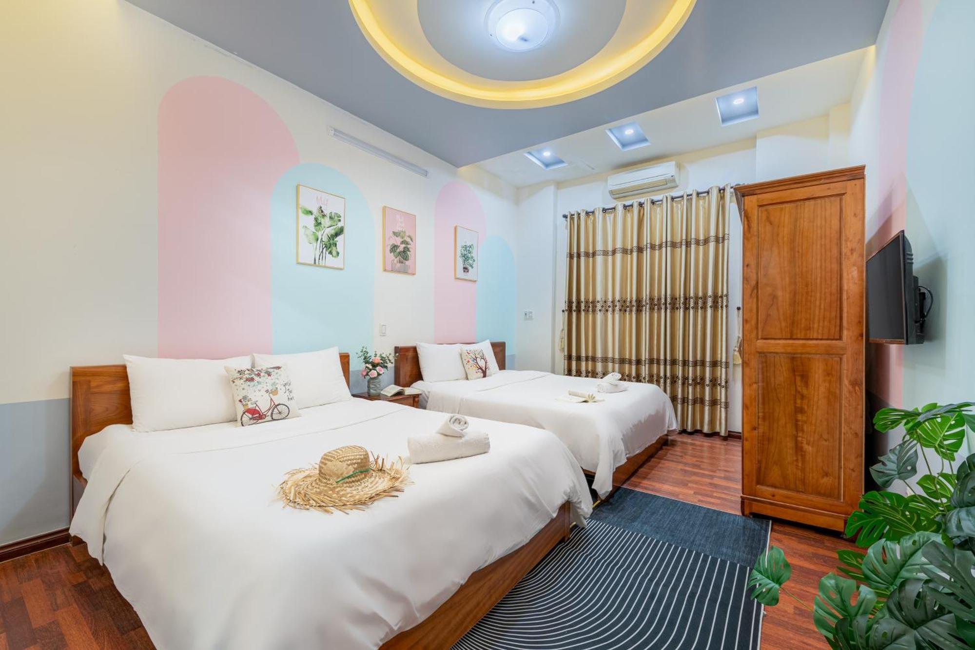 Hm Villa - Free Pick-Up My Khe Beach 岘港 外观 照片
