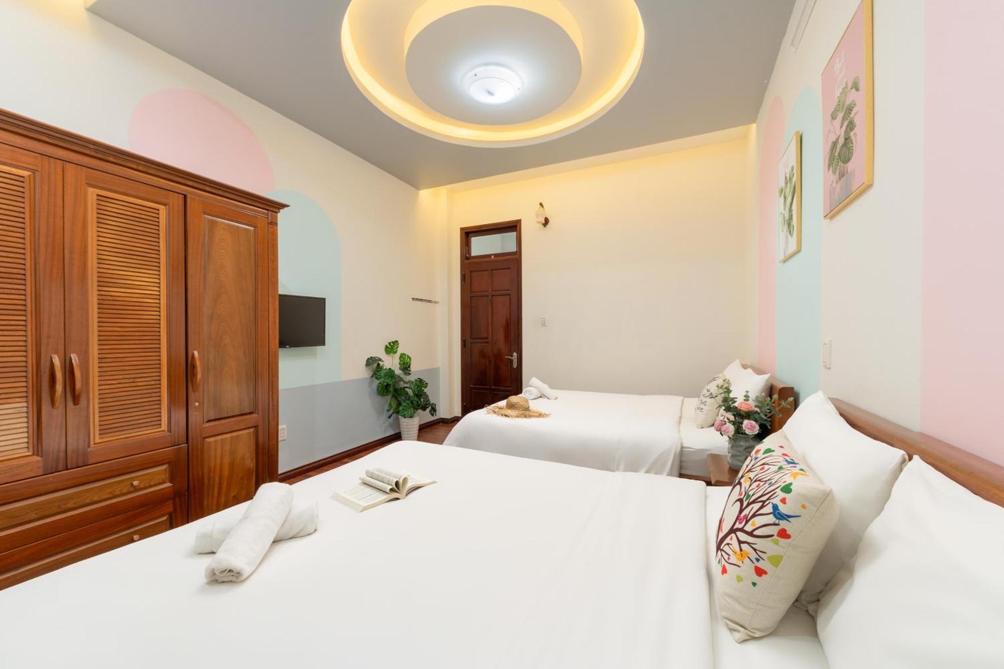 Hm Villa - Free Pick-Up My Khe Beach 岘港 外观 照片