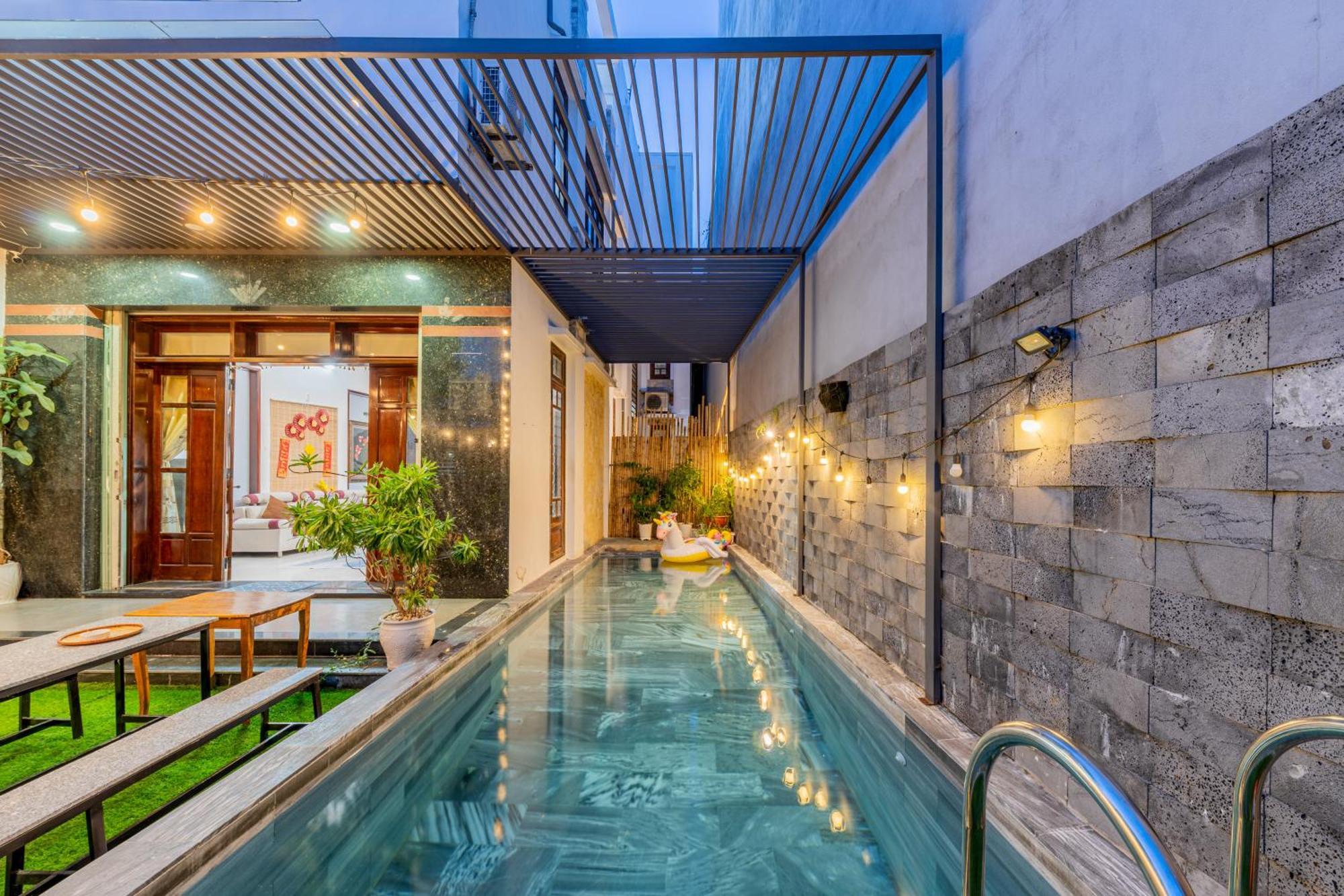Hm Villa - Free Pick-Up My Khe Beach 岘港 外观 照片