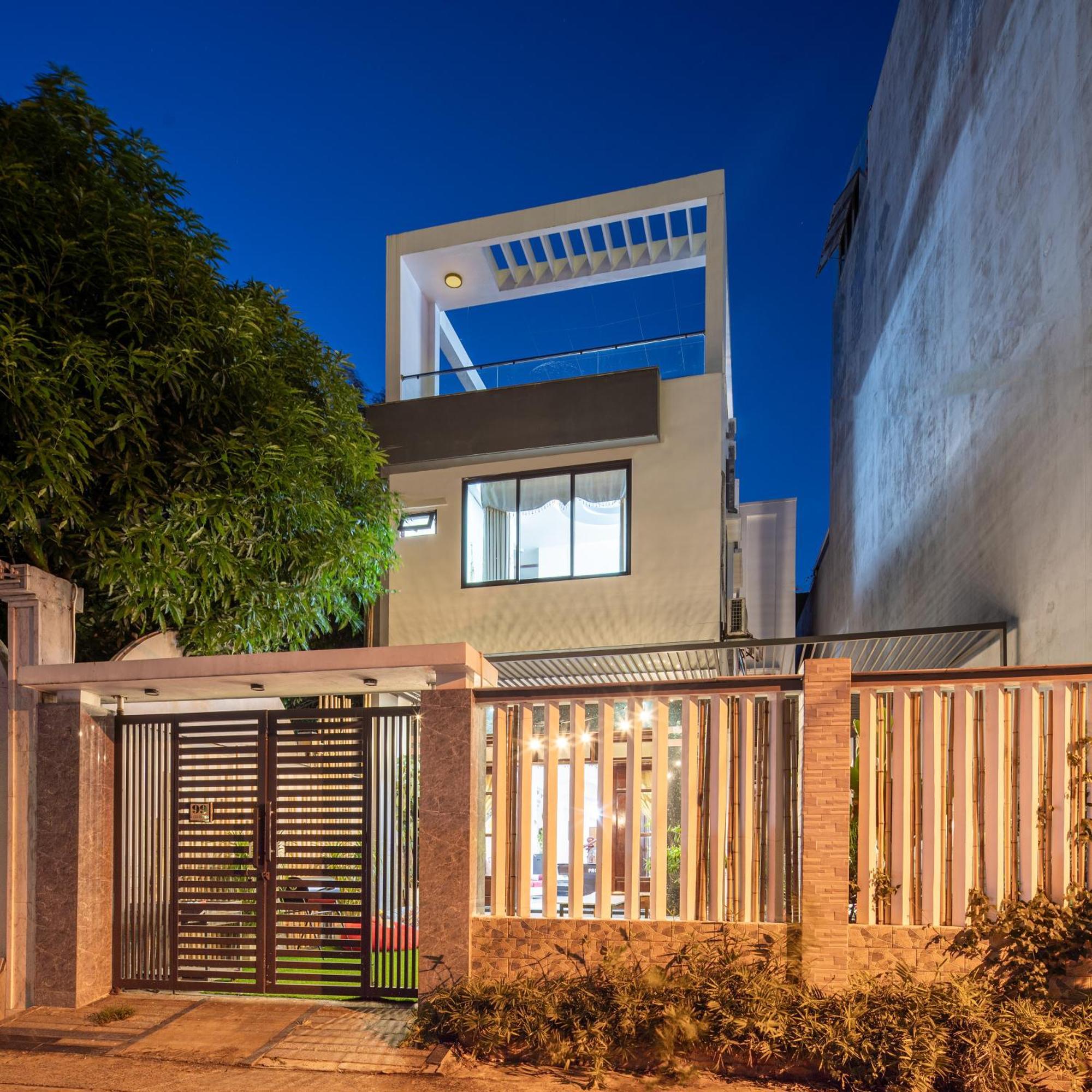 Hm Villa - Free Pick-Up My Khe Beach 岘港 外观 照片